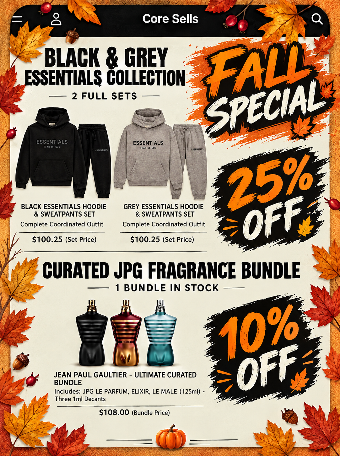 FALL SPECIAL 🦇🎃