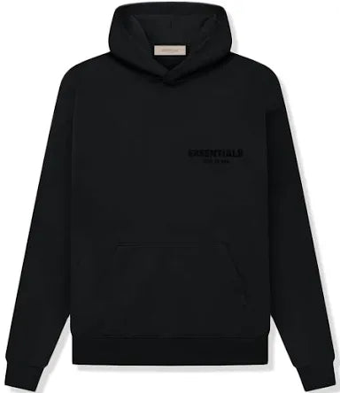 Black Essentials Fear of God Hoodie